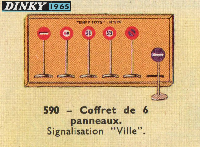 <a href='../files/catalogue/Dinky France/590/1965590.jpg' target='dimg'>Dinky France 1965 590  Road Signs</a>